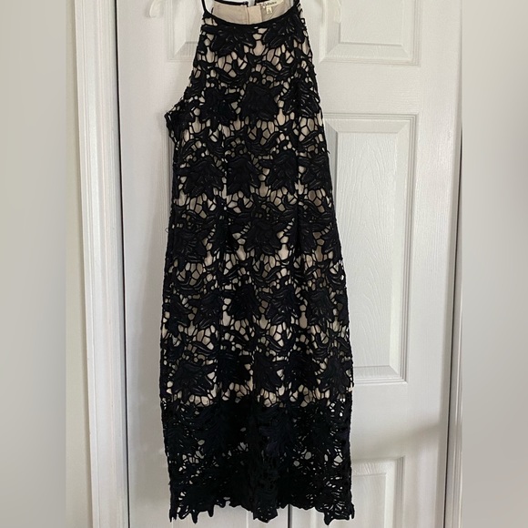 Navy lace dress - Picture 1 of 3